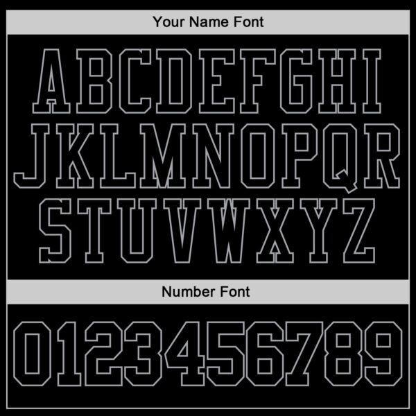 Custom Stitched Black Black-Gray Sports Pullover Sweatshirt Hoodie