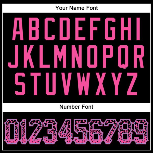 Custom Black Pink-Light Blue Authentic Drift Fashion Baseball Jersey