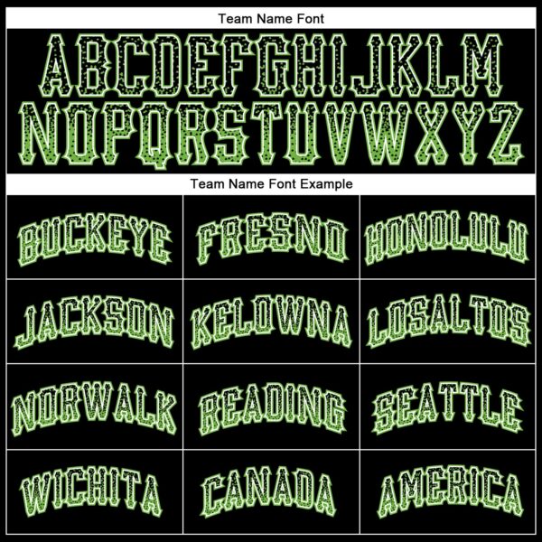 Custom Black Neon Green-White Authentic Drift Fashion Baseball Jersey