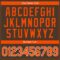 Custom Brown Orange-White Authentic Baseball Jersey