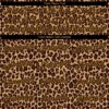 Custom Brown Brown-Old Gold 3D Pattern Design Leopard Performance T-Shirt