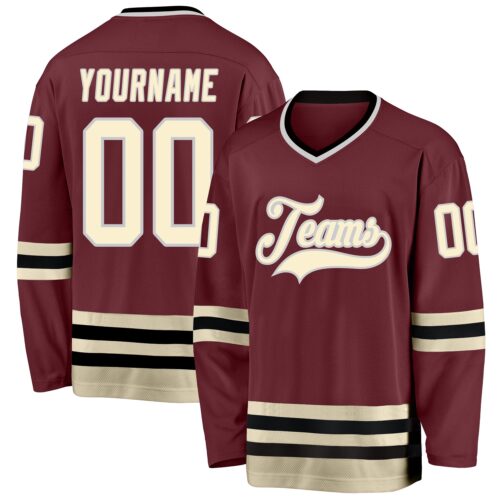 burgundy_0039_24cf6608-da45-4a37-bd28-43679b50ba18 Custom Burgundy Cream-Black Hockey Jersey