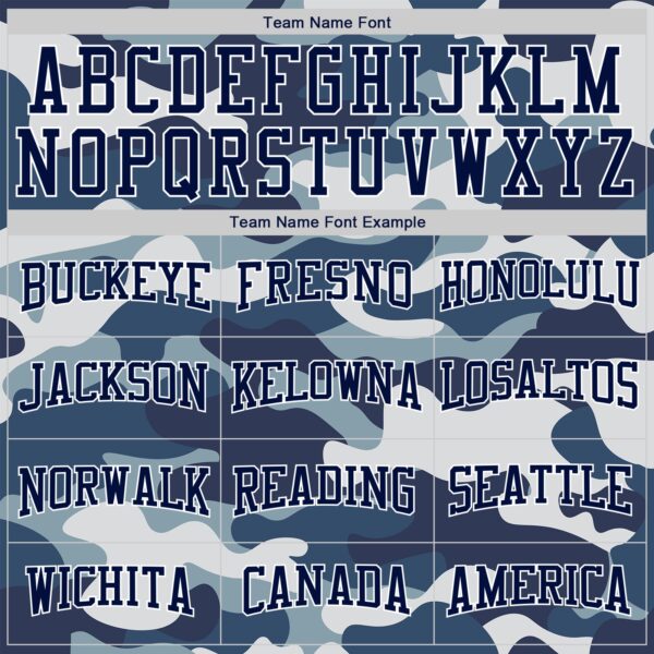 Custom Stitched Camo Navy-White Sports Pullover Sweatshirt Salute To Service Hoodie