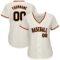 Custom Cream Black Orange-Old Gold Authentic Baseball Jersey