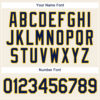 Custom Cream Navy-Gold Authentic Baseball Jersey