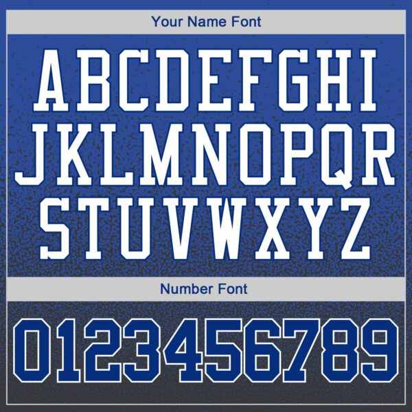 Custom Stitched Black Royal-White Fade Fashion Sports Pullover Sweatshirt Hoodie