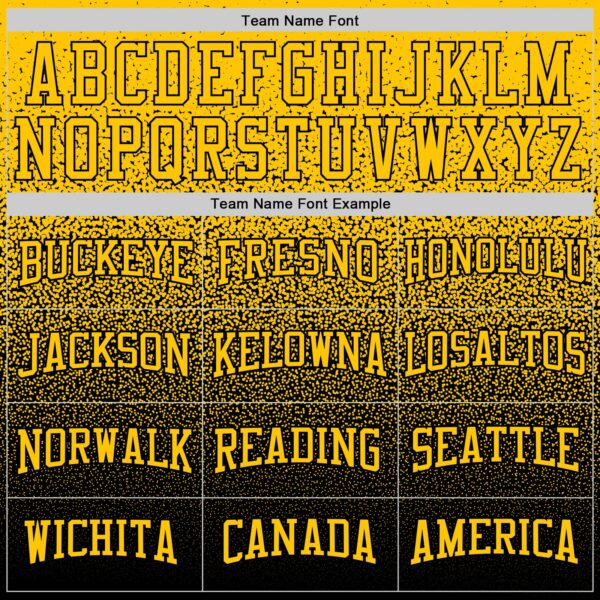 Custom Stitched Black Gold Fade Fashion Sports Pullover Sweatshirt Hoodie