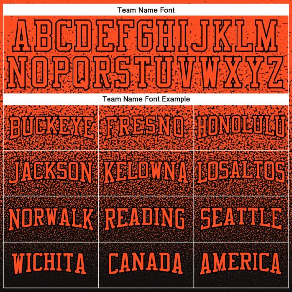 Custom Stitched Black Orange Fade Fashion Sports Pullover Sweatshirt Hoodie