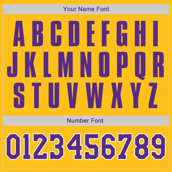 Custom Gold Purple-White Authentic American Flag Fashion Baseball Jersey