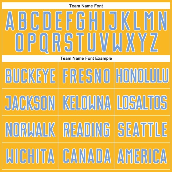 Custom Gold Light Blue-White Authentic Baseball Jersey