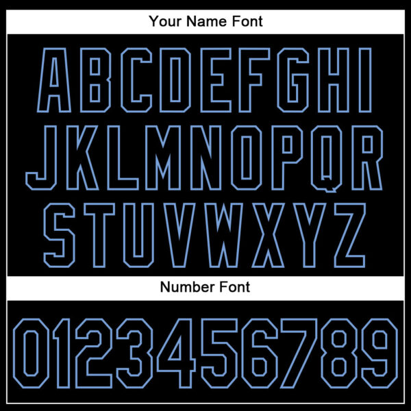 Custom Graffiti Pattern Black-Light Blue 3D Performance T-Shirt