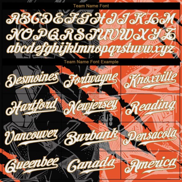 Custom Graffiti Pattern White-Old Gold 3D Authentic Baseball Jersey