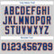 Custom Gray Royal-Orange Authentic Baseball Jersey