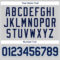 Custom Gray Navy-Powder Blue Authentic Baseball Jersey