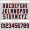 Custom Gray Navy-Orange Authentic Baseball Jersey
