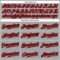 Custom Gray Red-Black Authentic Baseball Jersey