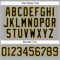 Custom Gray Black Pinstripe Black-Gold Authentic Baseball Jersey
