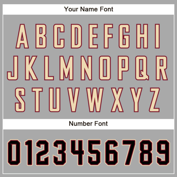 Custom Gray Black Pinstripe Black-Crimson Authentic Baseball Jersey