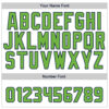 Custom Gray Neon Green-Navy Authentic Baseball Jersey