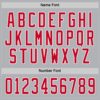 Custom Gray Red-White Hockey Jersey