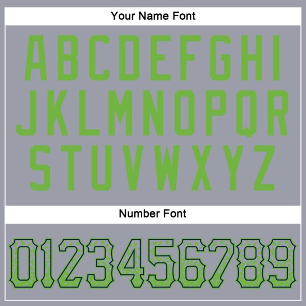 Custom Gray Neon Green-Navy Authentic Drift Fashion Baseball Jersey