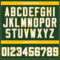 Custom Green White-Gold Authentic Baseball Jersey