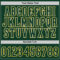 Custom Green Green-Gold Authentic Baseball Jersey