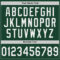 Custom Green White-Gold Authentic Baseball Jersey