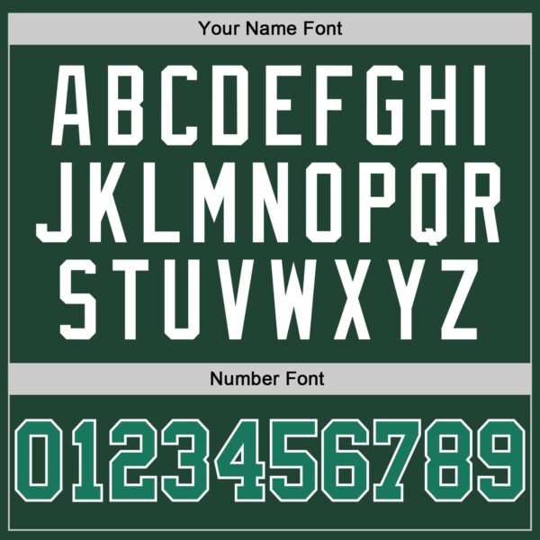 Custom Green Kelly Green-White Performance T-Shirt