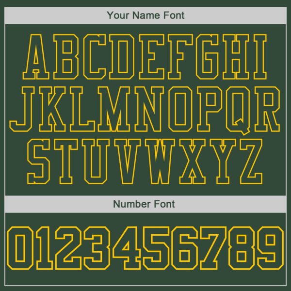 Custom Stitched Green Green-Gold Sports Pullover Sweatshirt Hoodie