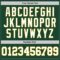 Custom Green White-Gold Authentic Baseball Jersey