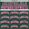 Custom Green Pink-White Authentic Drift Fashion Baseball Jersey
