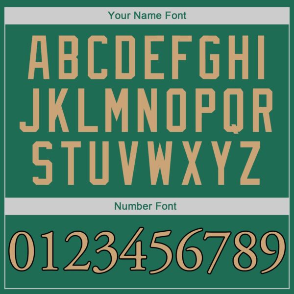 Custom Kelly Green Old Gold-Black Authentic American Flag Fashion Baseball Jersey