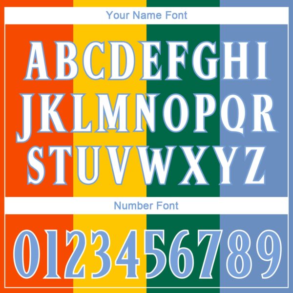 Custom Kelly Green Light Blue-White 3D Pattern Design Hawaii Coconut Trees Authentic Baseball Jersey