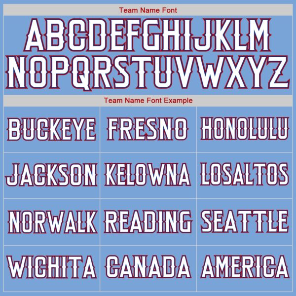 Custom Light Blue White-Red Authentic American Flag Fashion Baseball Jersey