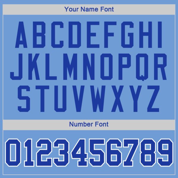 Custom Light Blue Royal-White Authentic Throwback Rib-Knit Baseball Jersey Shirt