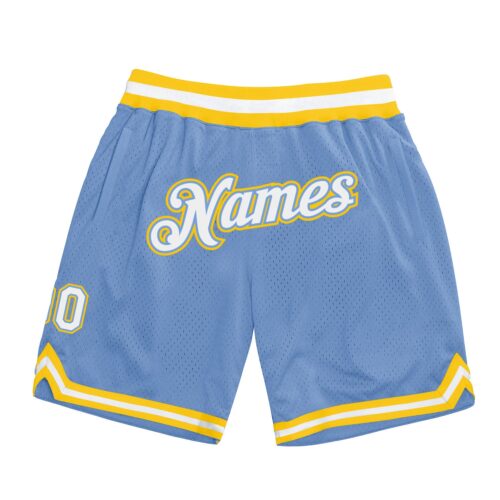 light_blue_0073_9c32b114-093e-42a9-91a8-4a47ee0d410d Custom Light Blue White-Gold Authentic Throwback Basketball Shorts