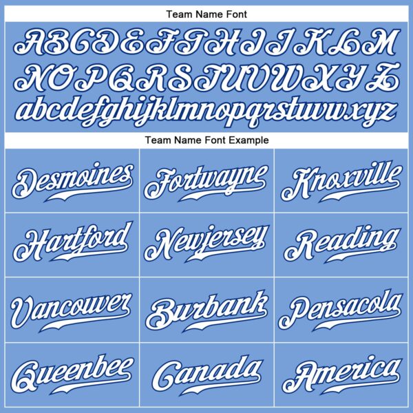 Custom Light Blue White Pinstripe Royal-White Authentic Baseball Jersey