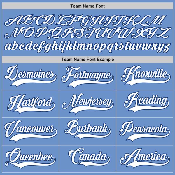 Custom Light Blue White-Royal Authentic Baseball Jersey