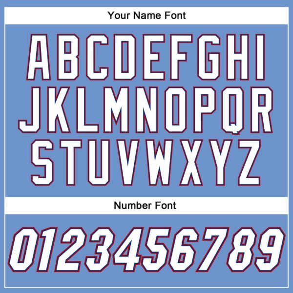 Custom Light Blue White-Royal Authentic Baseball Jersey