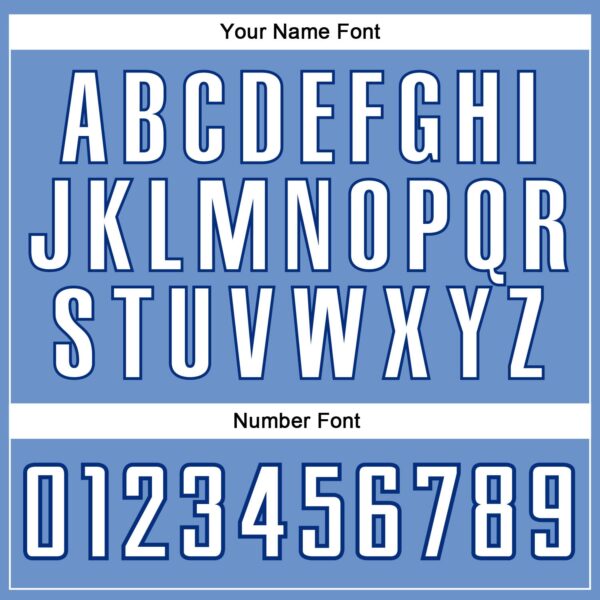 Custom Light Blue White-Royal Authentic Baseball Jersey