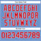 Custom Light Blue Red-White Authentic Baseball Jersey
