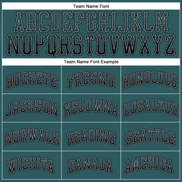 Custom Midnight Green Black-Gray Authentic Drift Fashion Baseball Jersey