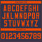 Custom Navy Orange Authentic Baseball Jersey
