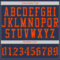 Custom Navy Orange Authentic Baseball Jersey