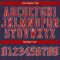 Custom Navy Red-White Authentic Baseball Jersey