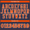 Custom Navy Orange-White Authentic Baseball Jersey