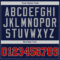Custom Navy Red-Gray Authentic Baseball Jersey