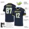 navy_0214-3 Custom Navy White-Powder Blue Mesh Authentic Throwback Football Jersey