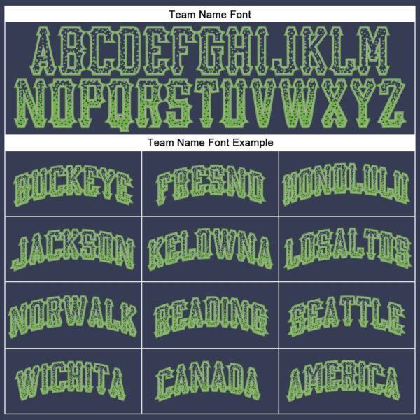 Custom Navy Neon Green-Gray Authentic Drift Fashion Baseball Jersey